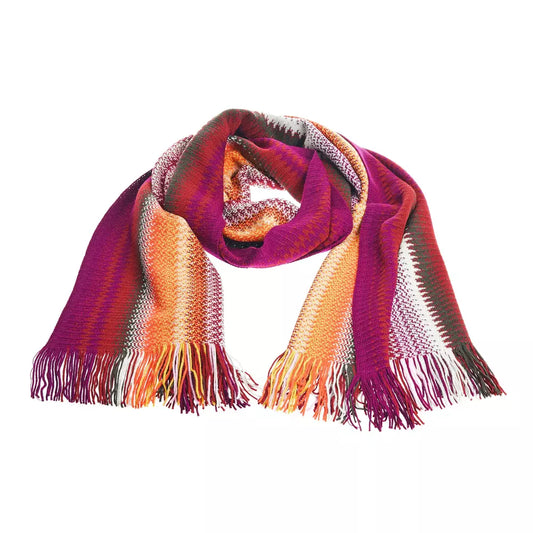 Multicolor Wool Men Scarf - The Luxe Alliance