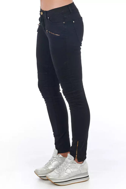  - Black Cotton Women's Jean