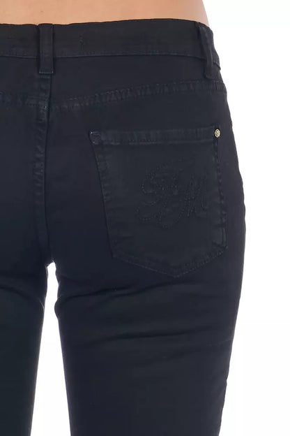  - Black Cotton Women's Jean