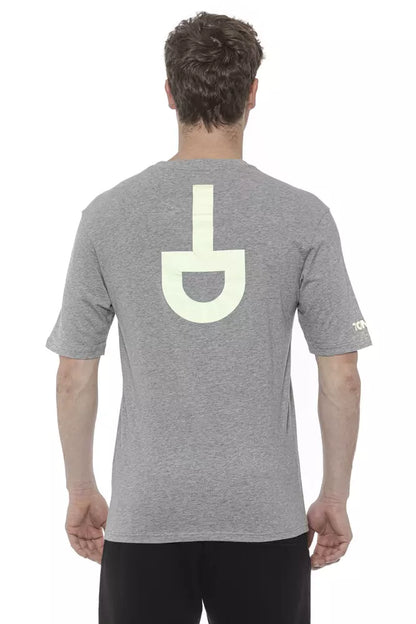  - Gray Cotton Men TShirt