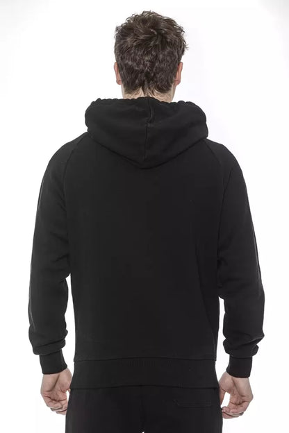  - Black Cotton Men Sweater