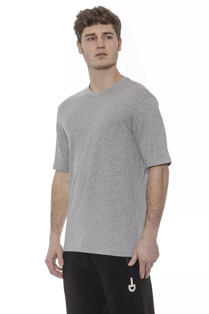  - Gray Cotton Men TShirt