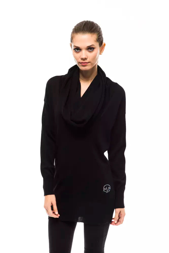  - Black Wool Women Sweater