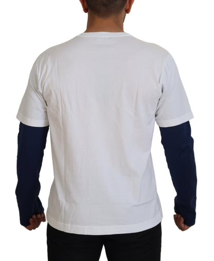  - Elegant Crew-Neck Pullover Sweater