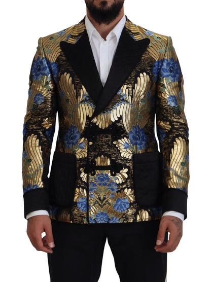 Elegant Floral Evening Party Blazer by Dolce & Gabbana