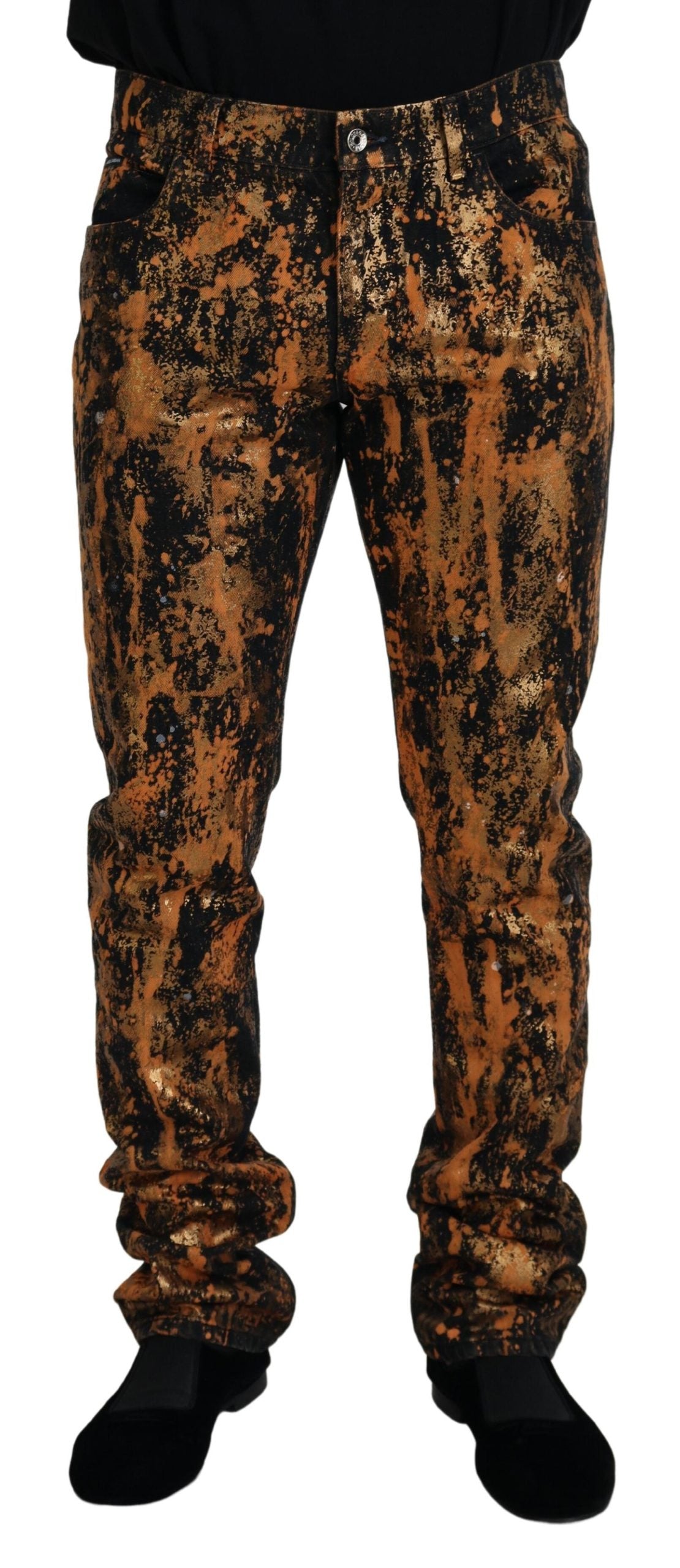  - Golden Ash Cotton Denim Pants