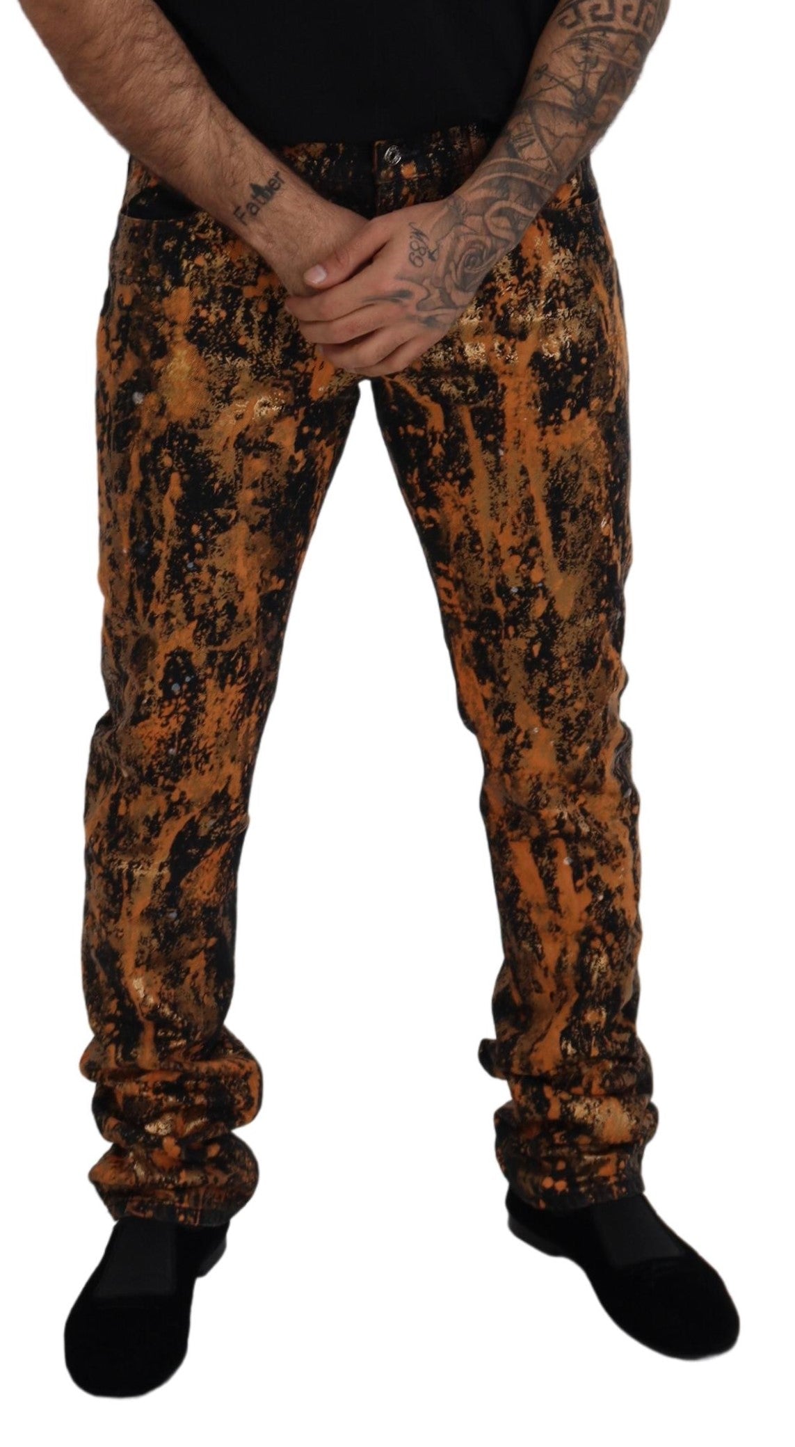  - Golden Ash Cotton Denim Pants