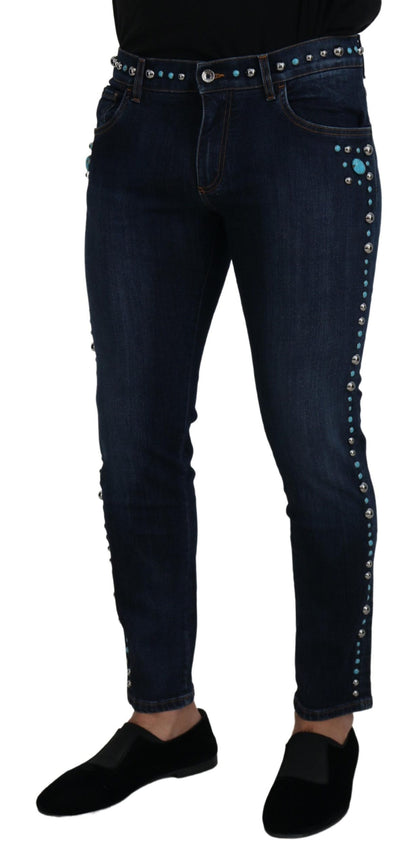  - Studded Opulence Denim Jeans