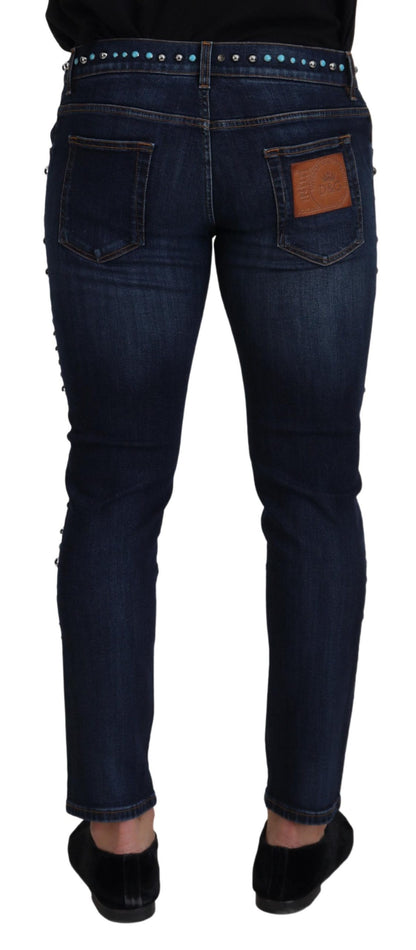  - Studded Opulence Denim Jeans