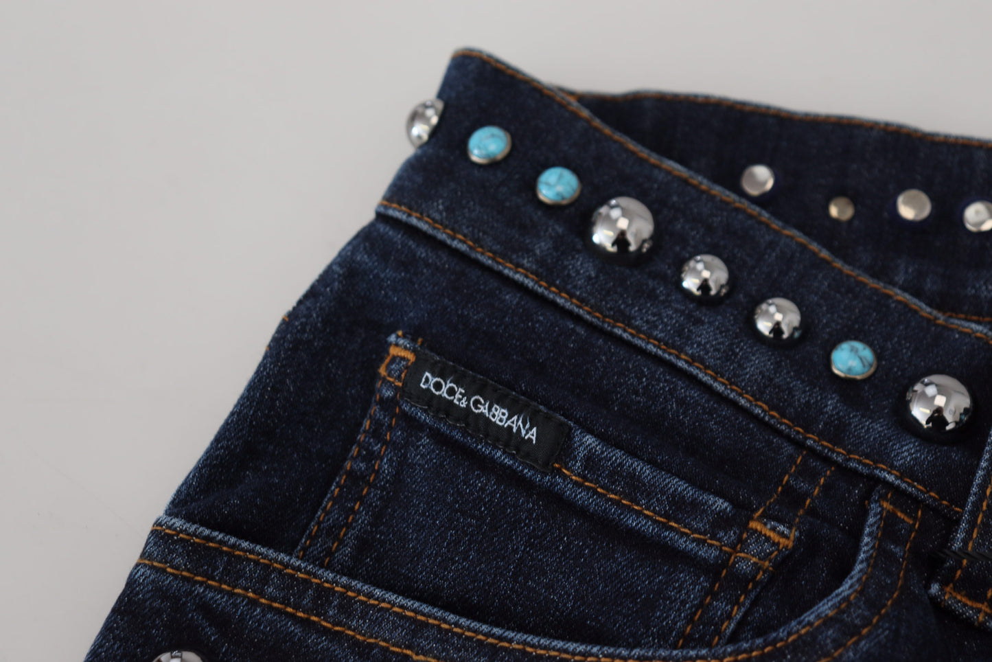  - Studded Opulence Denim Jeans