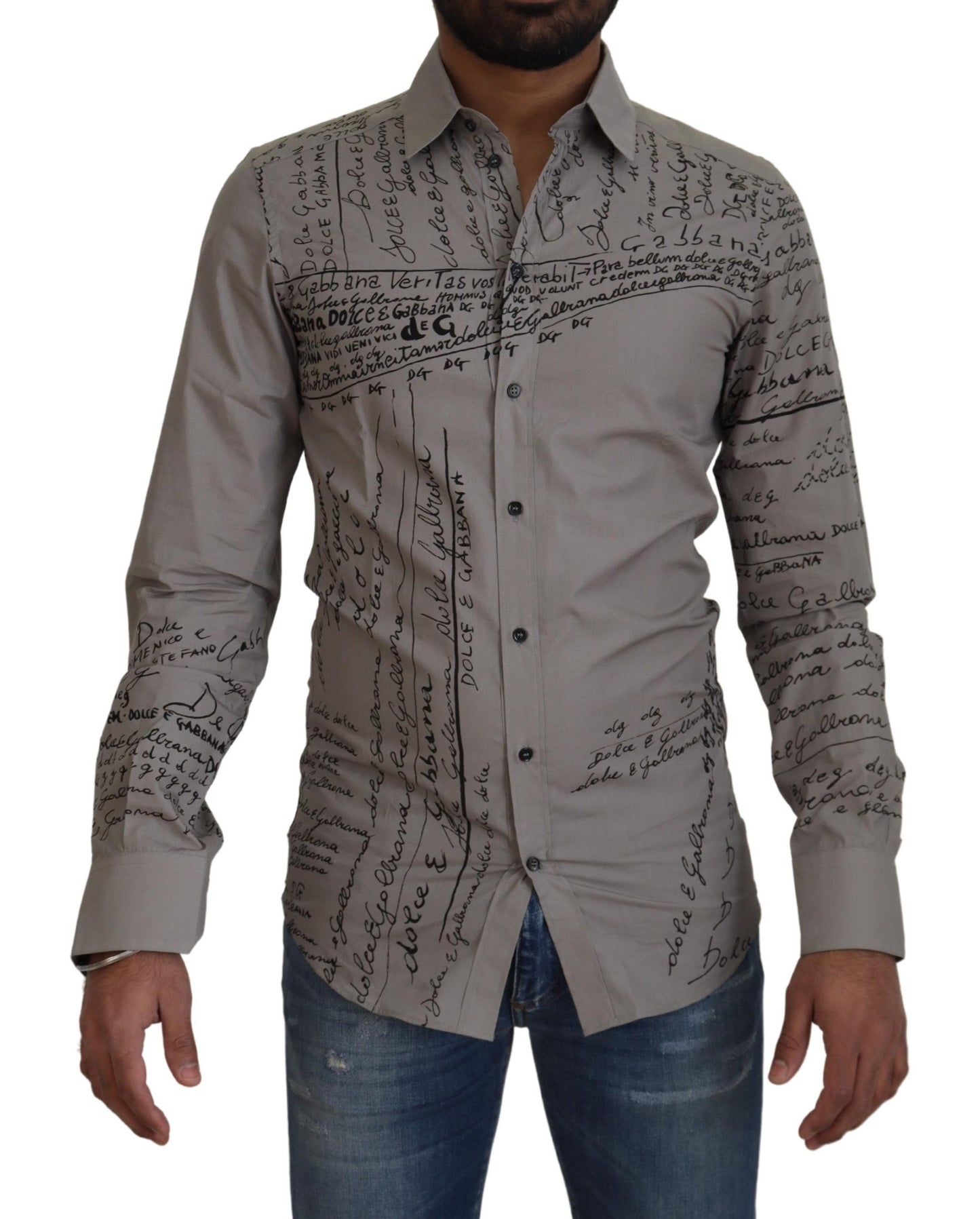  - Elegant Slim Fit Cotton Dress Shirt