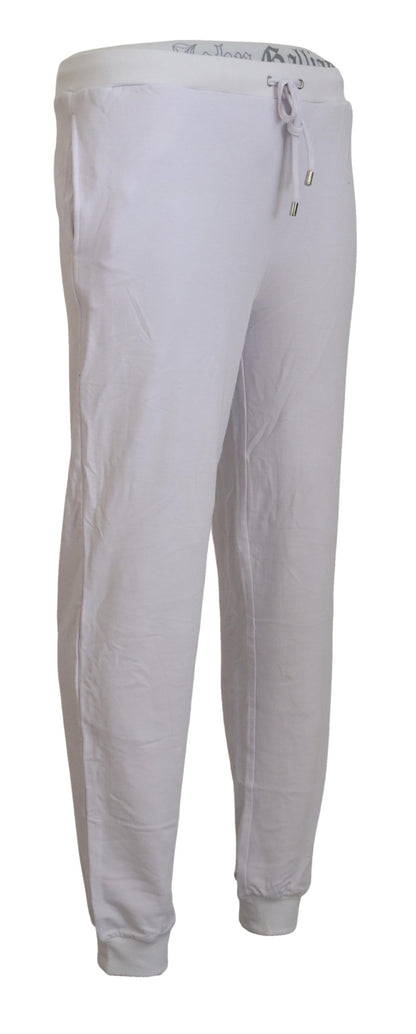  - Chic White Jogger Pants - Casual Elegance