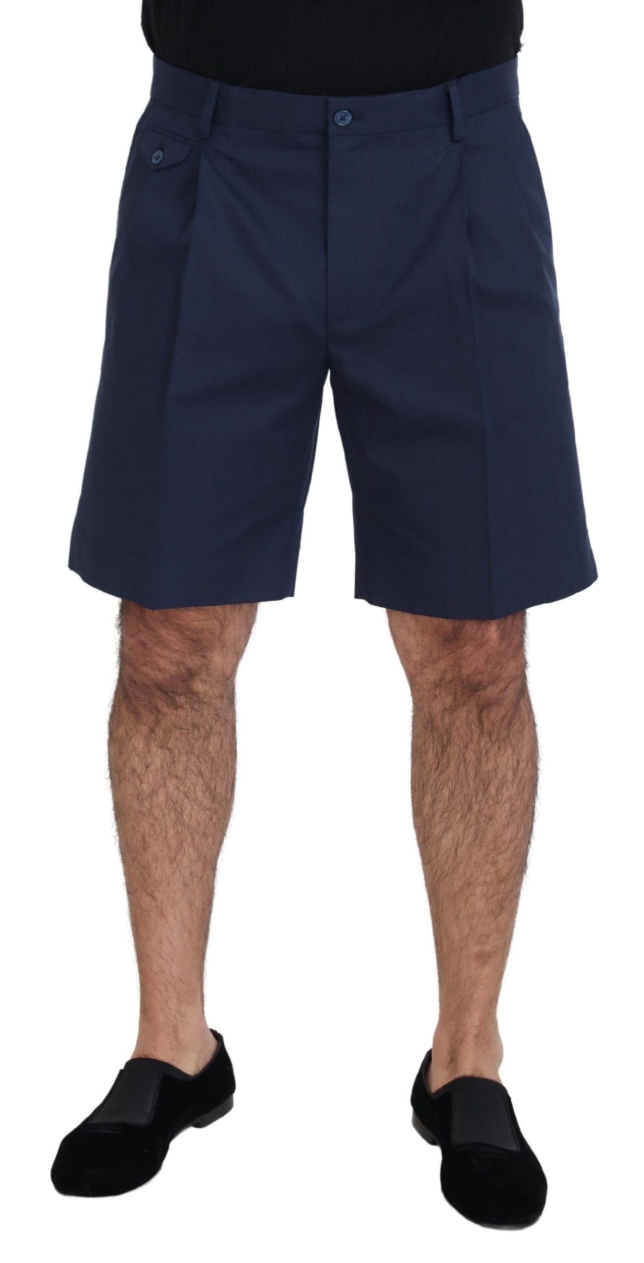  - Elegant Blue Chino Shorts