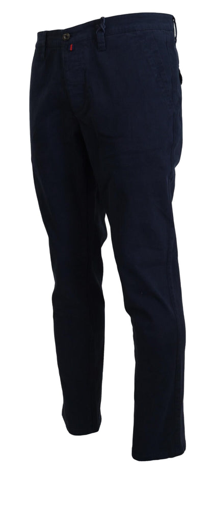  - Elegant Sapphire Dress Pants for Men