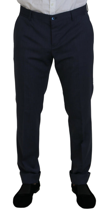  - Elegant Blue Martini Men's Slim Fit Suit