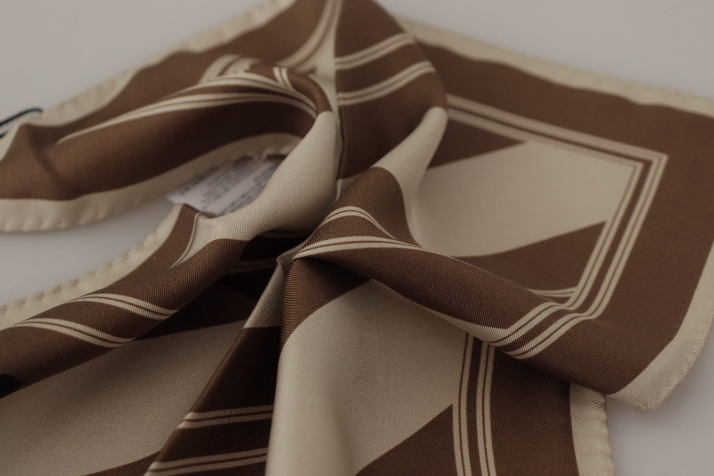  - Elegant Striped Silk Men's Scarf