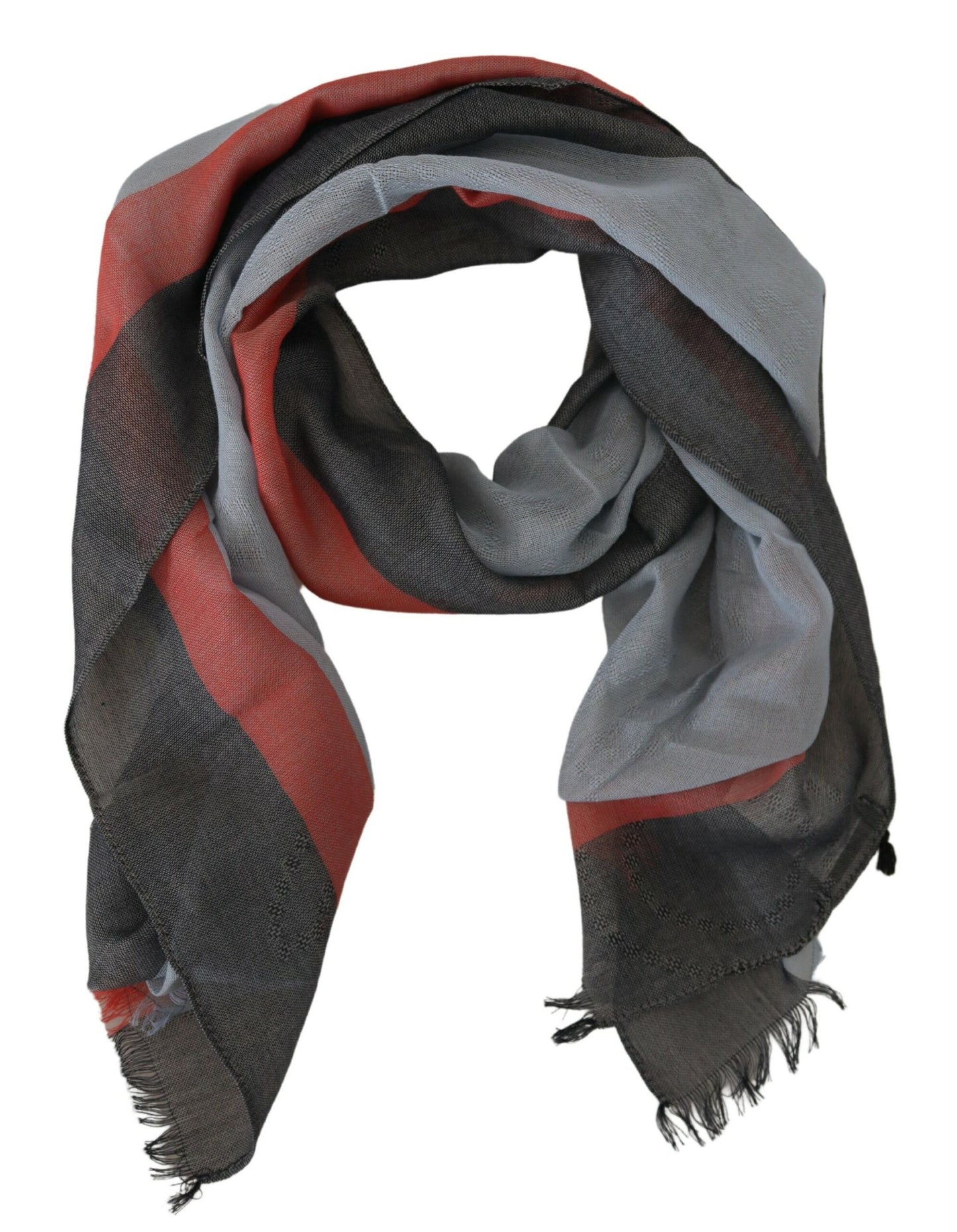  - Multicolor Cotton Men's Luxury Scarf