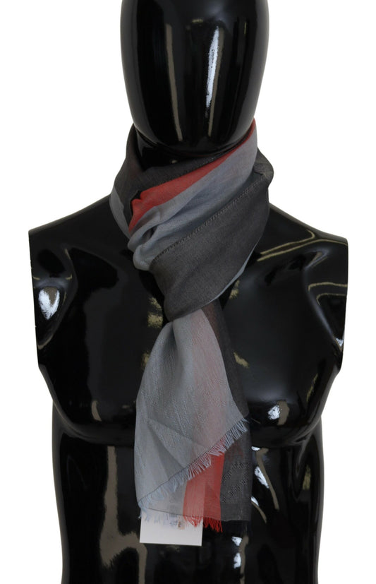  - Multicolor Cotton Men's Luxury Scarf