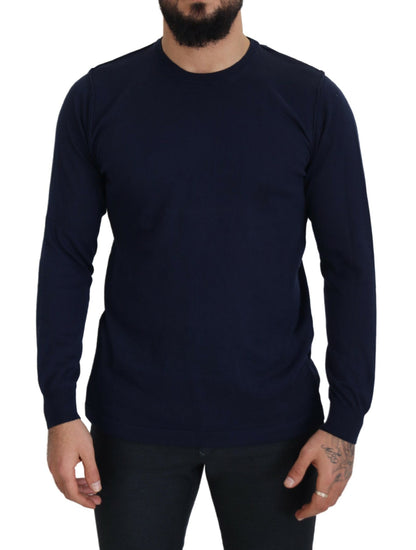  - Authentic Crewneck Blue Pullover Sweater