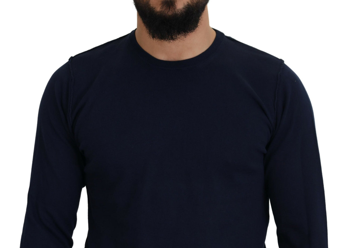  - Authentic Crewneck Blue Pullover Sweater