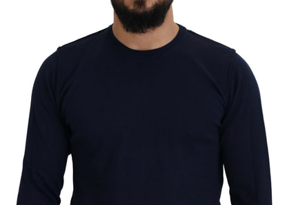  - Authentic Crewneck Blue Pullover Sweater