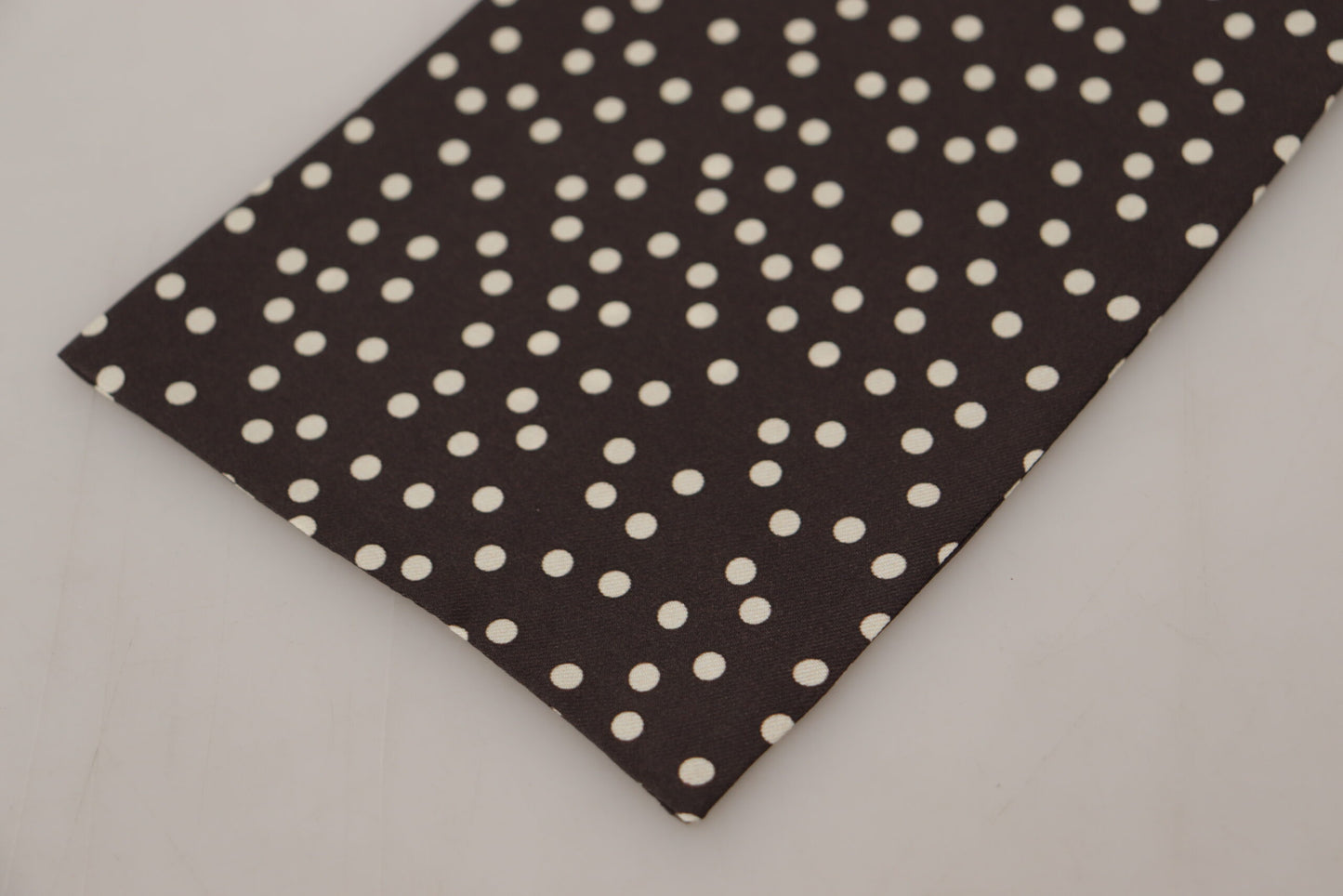  - Elegant Silk Polka Dot Men's Scarf