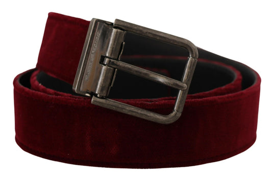  - Velvet Maroon Elegance Belt