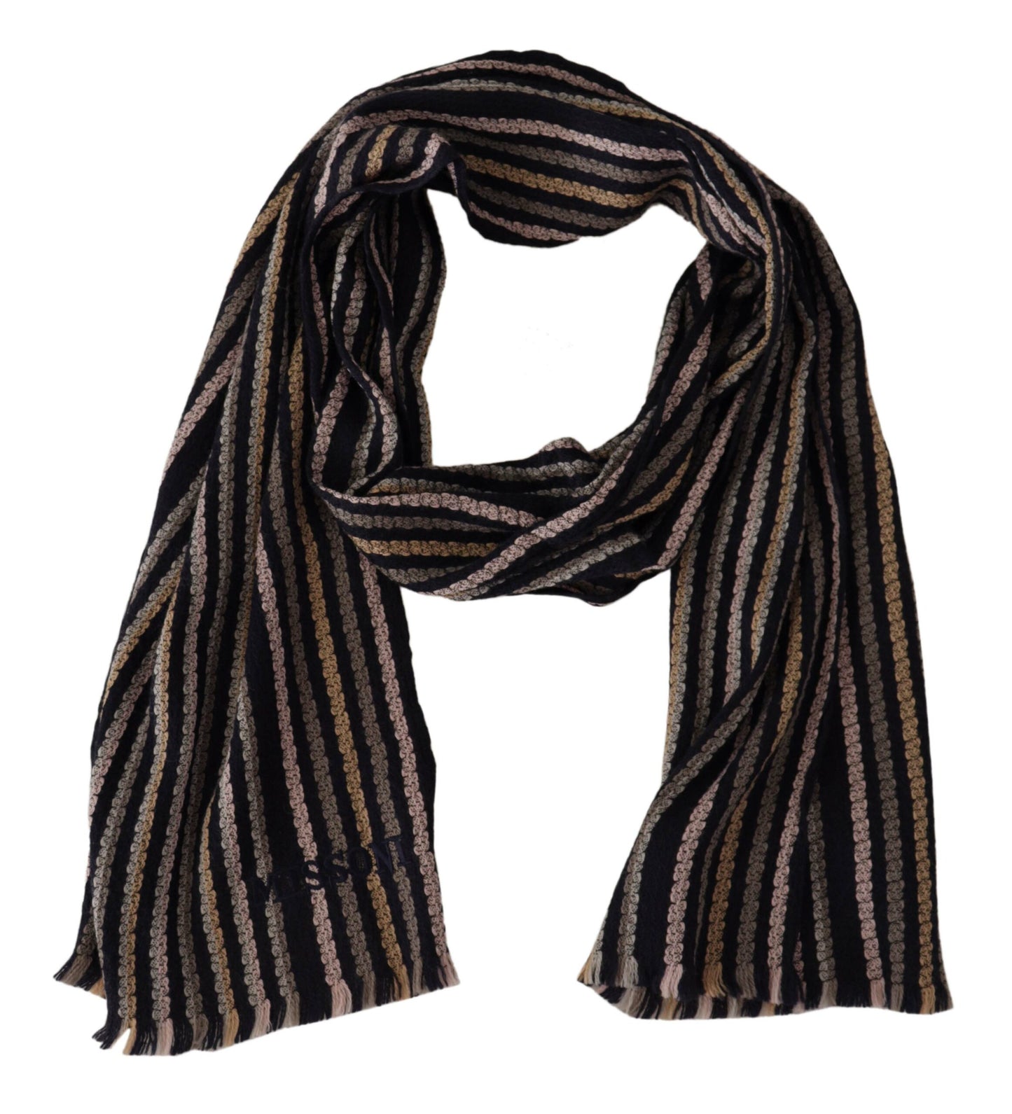  - Authentic Multicolor Wool Mens Scarf