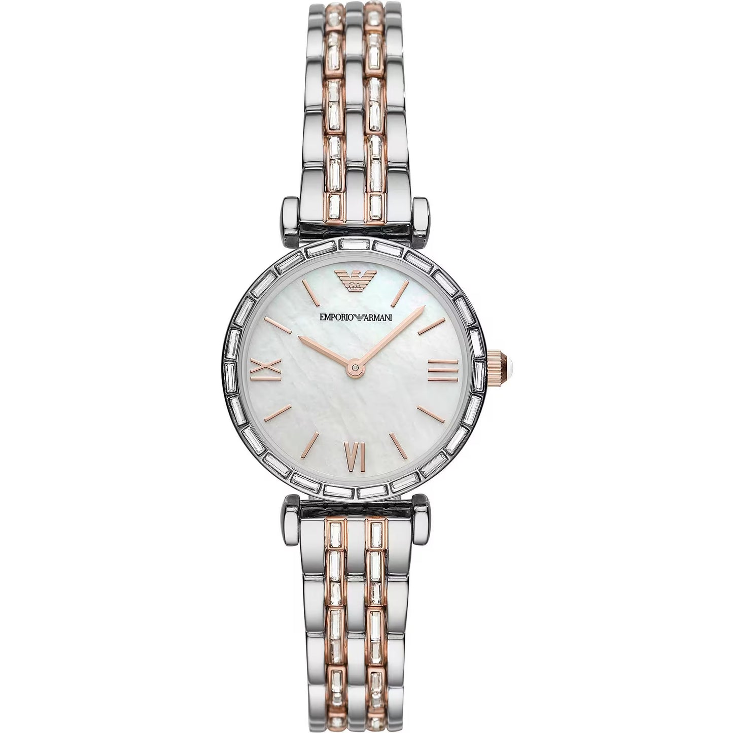  - Elegant Silver Dial Stainless Steel Women's Watch