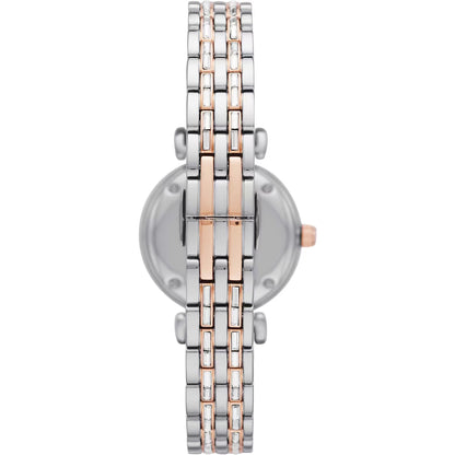  - Elegant Silver Dial Stainless Steel Women's Watch