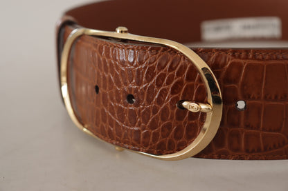  - Enchanting Engraved Logo Leather Belt