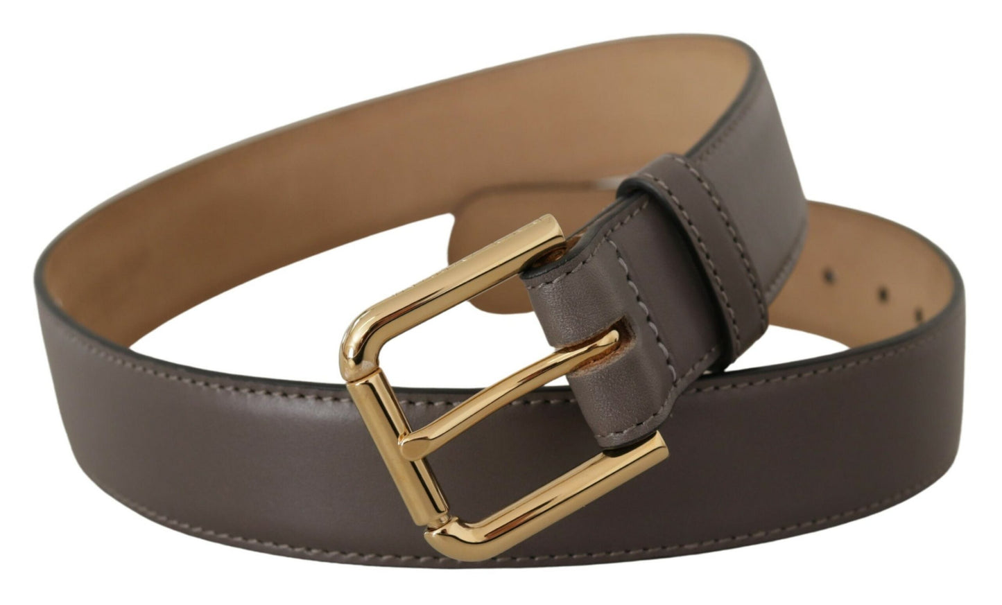  - Elegant Engraved Buckle Leather Belt