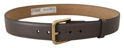  - Elegant Engraved Buckle Leather Belt