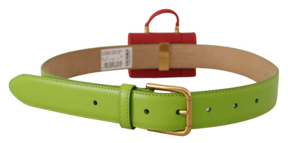  - Elegant Leather Belt with Mini Bag Accessory