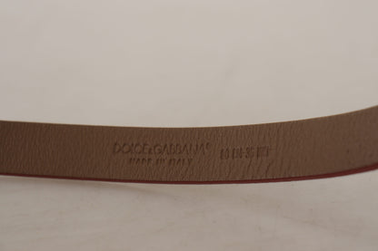  - Chic Suede Belt with Logo Engraved Buckle