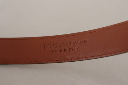  - Elegant Engraved Leather Belt - Timeless Style