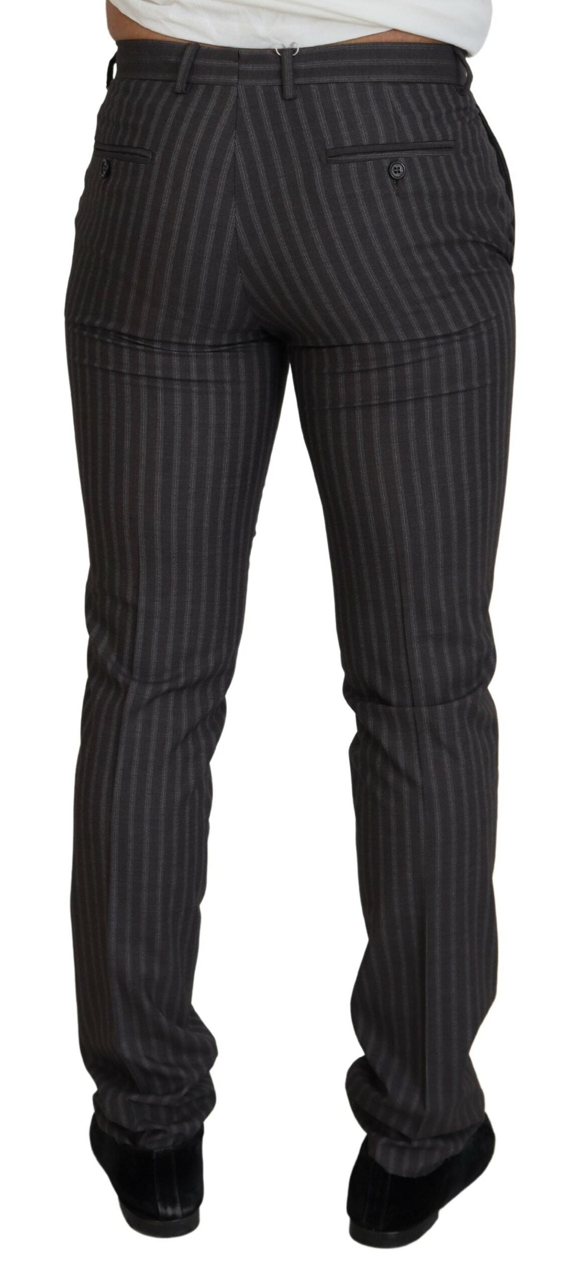  - Elegant Striped Dress Pants for Men