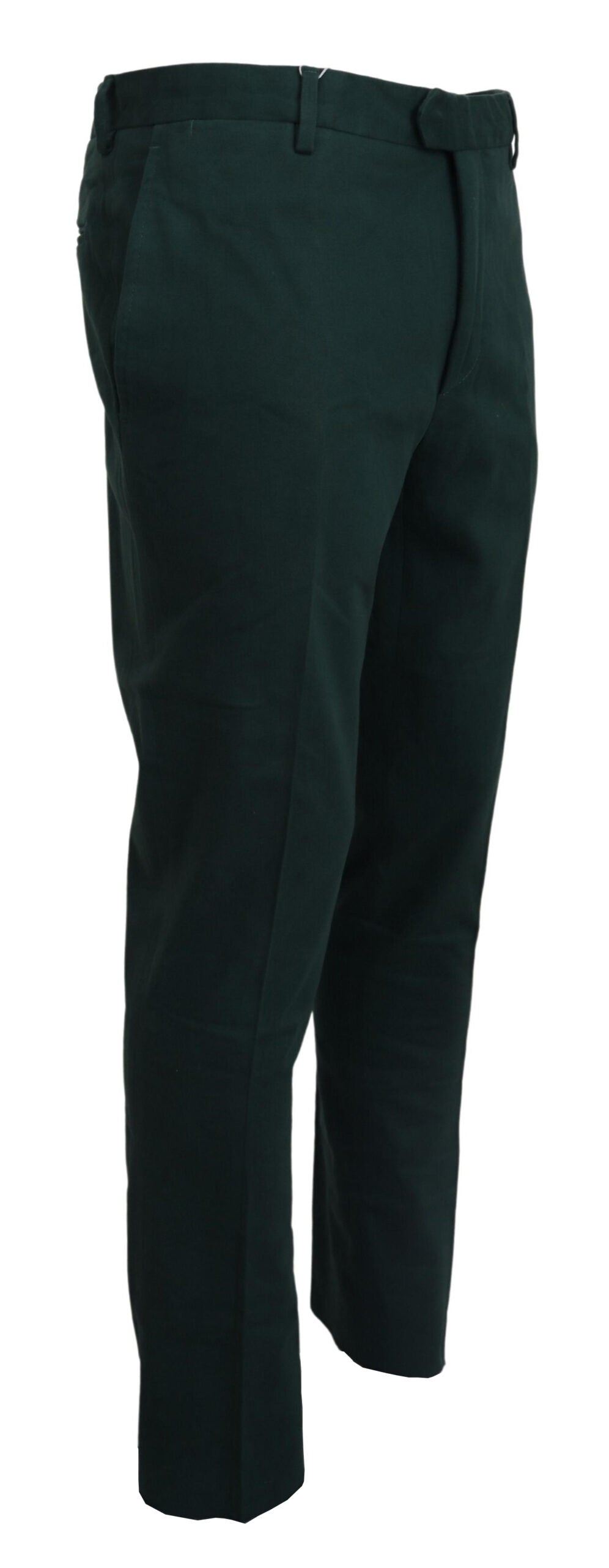  - Elegant Dark Green Chino Trousers