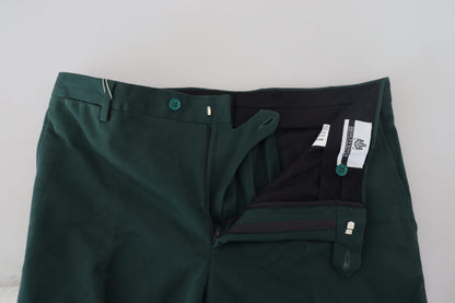  - Elegant Dark Green Chino Trousers