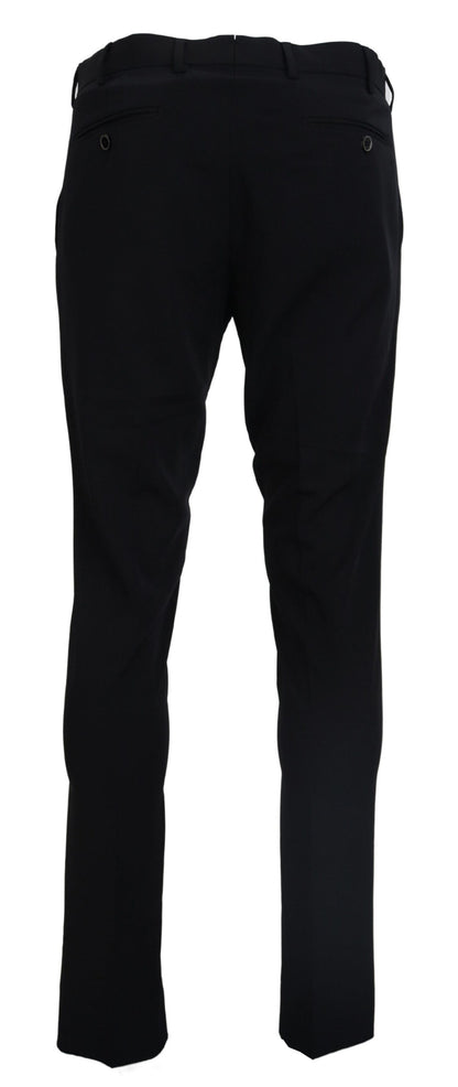  - Elegant Black Italian Dress Pants