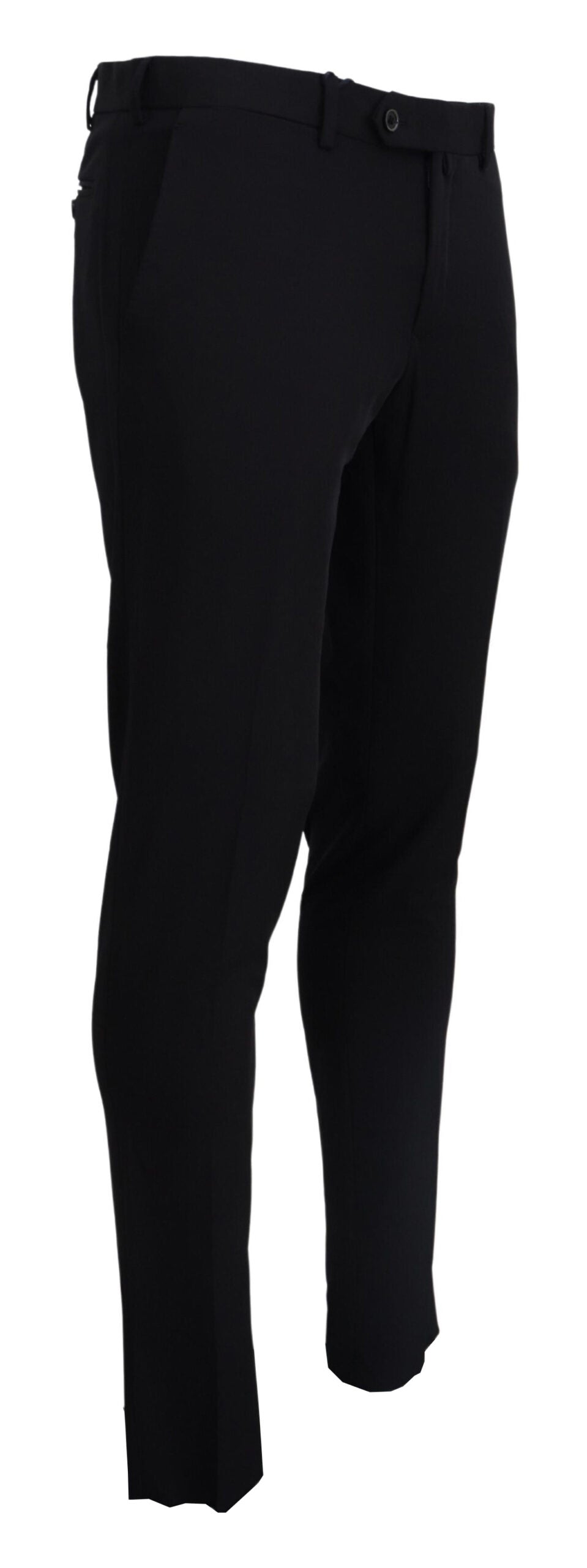  - Elegant Black Italian Dress Pants