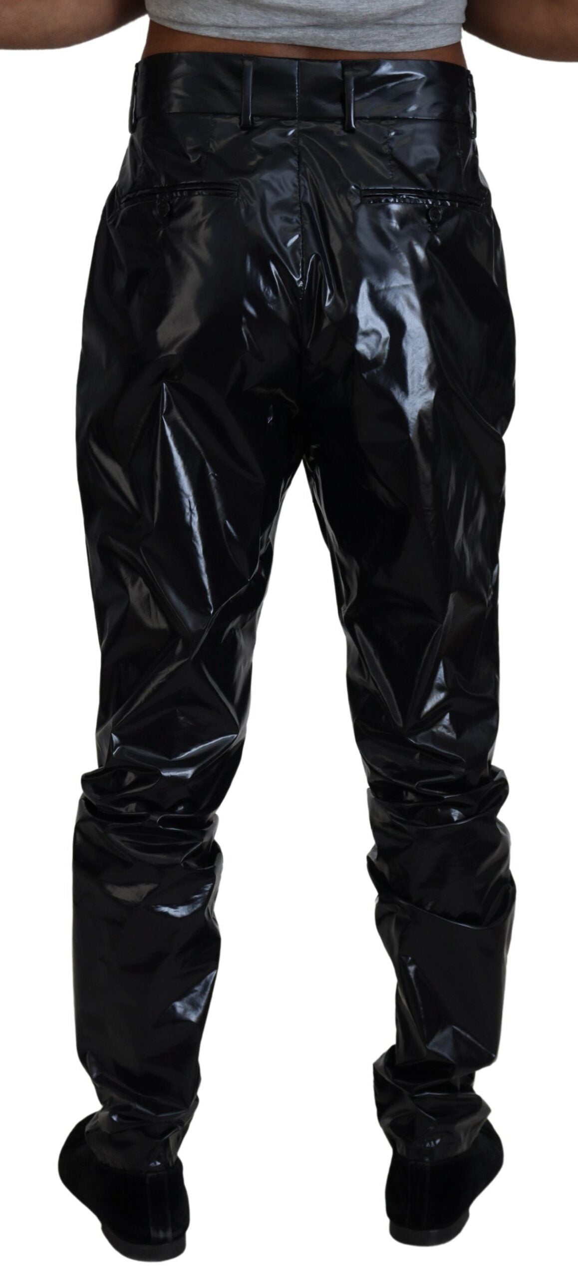  - Sleek Italian Black MainLine Pants