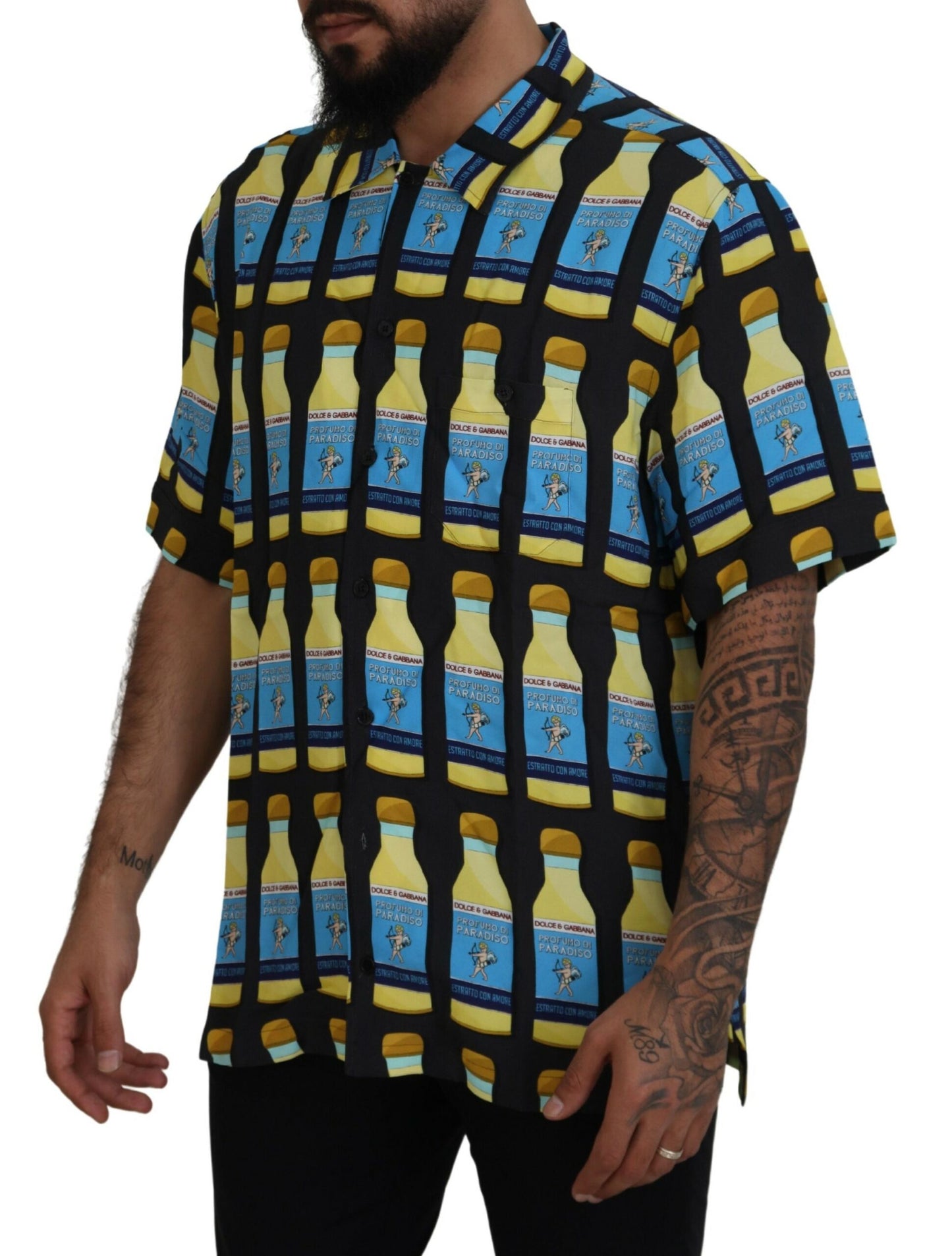  - Elegant Multi Print Casual Shirt