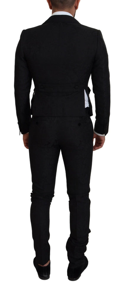  - Elegant Black Martini Suit for the Modern Man