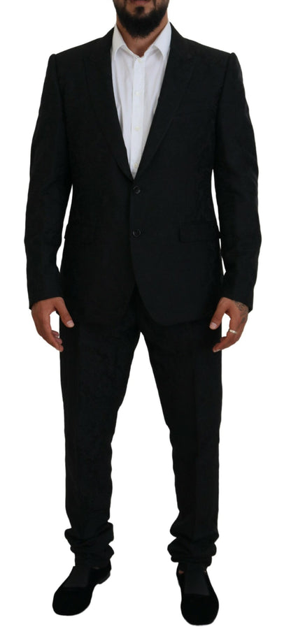  - Black Martini Slim Fit Designer Suit