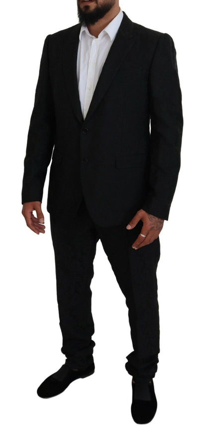  - Black Martini Slim Fit Designer Suit