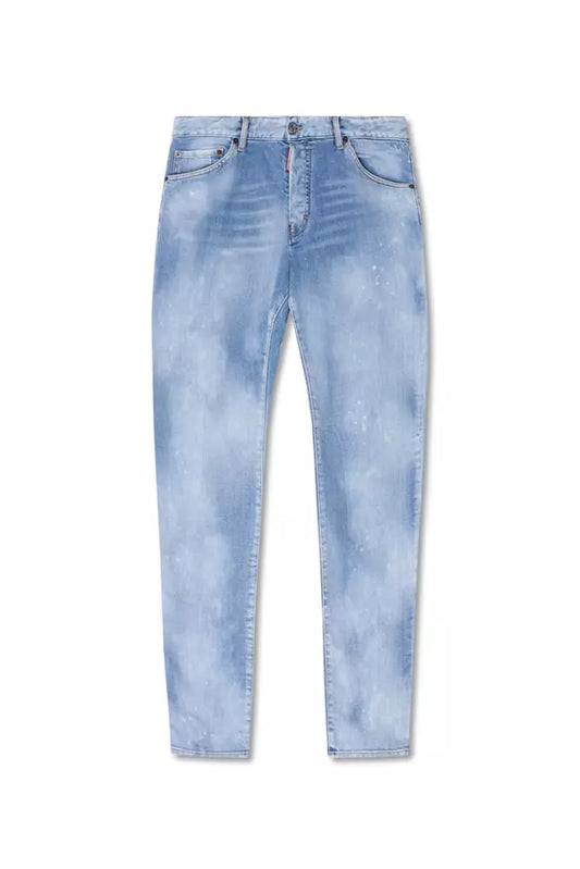 Dsquared2 Cool Guy Light Blue Splatter Jeans