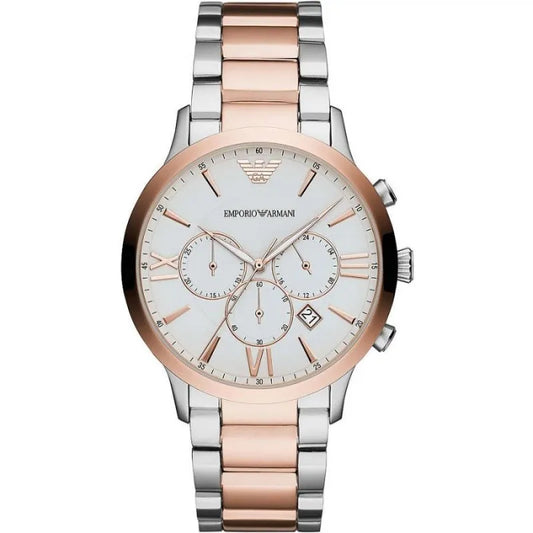  - Elegant Two-Tone Timepiece for Men