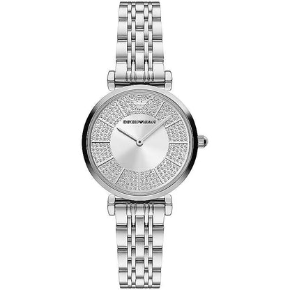 Elegant Silver-Toned Women's Watch - The Luxe Alliance