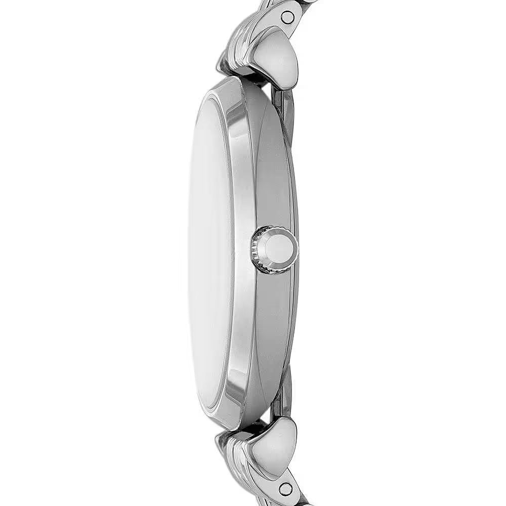 Elegant Silver-Toned Women's Watch - The Luxe Alliance